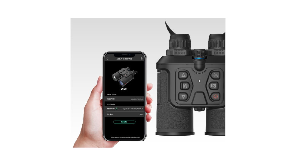 Guide Sensmart DN Series DN30 1.9-15.2x30mm Night Vision Binocular, 3840x2160, Black, DN30