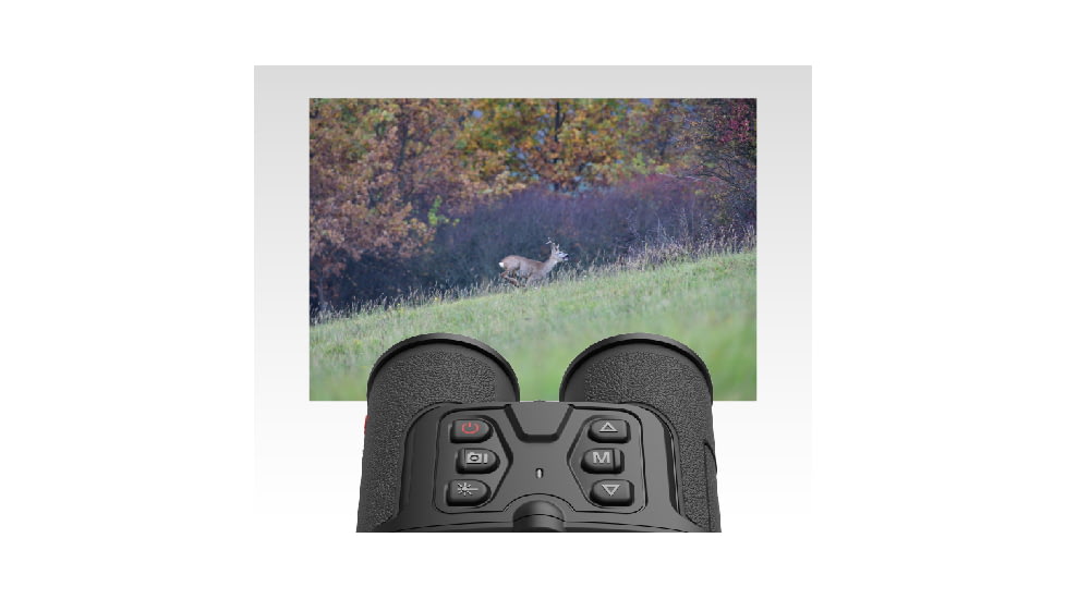 Guide Sensmart DN Series DN30 1.9-15.2x30mm Night Vision Binocular, 3840x2160, Black, DN30