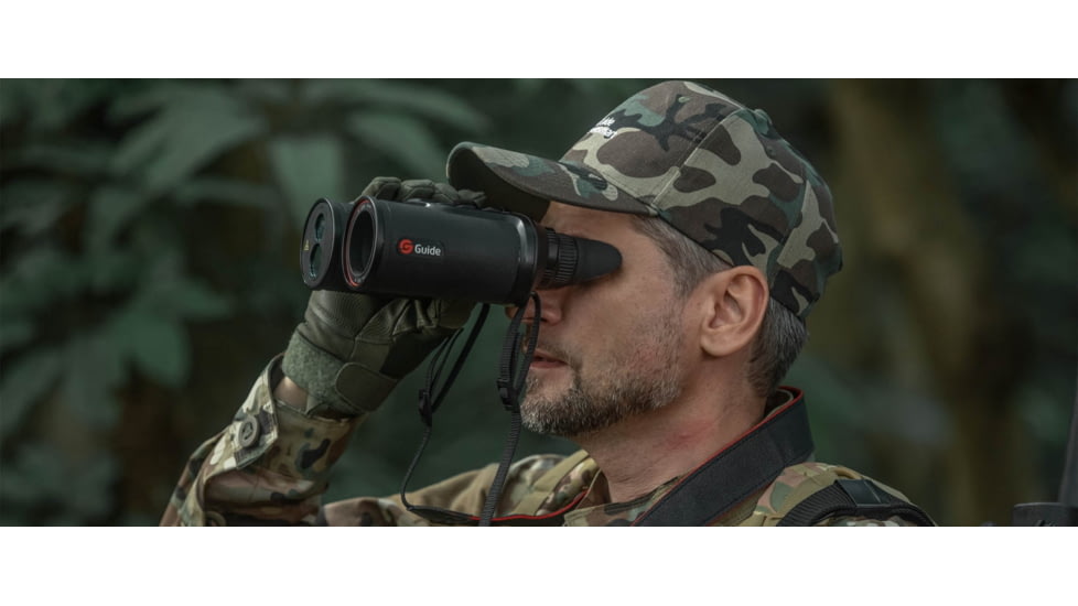Guide Sensmart TN series LRF TN430 2.3-9.2x30mm Thermal Binocular, 400x300, Black, TN430LRF