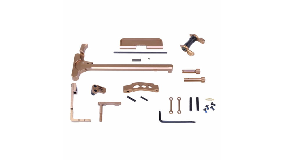 Guntec USA AR-15 Accent Kit, Anodized Bronze, ACC-KIT-BRZ