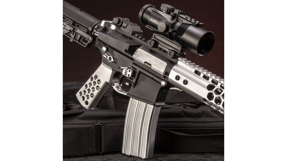 Guntec USA AR-15 Accent Kit, Anodized Clear, ACC-KIT-CLEAR