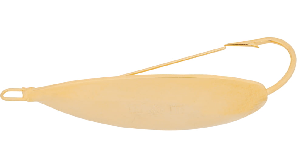 H&amp;H Lure Company Classic Weedless Surf Spoon, Gold, 1/2oz, HHSS12-02