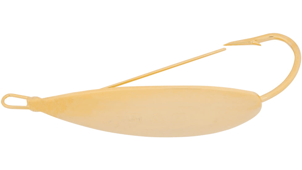 H&amp;H Lure Company Classic Weedless Surf Spoon, Gold, 1/4oz, HHSS14-02