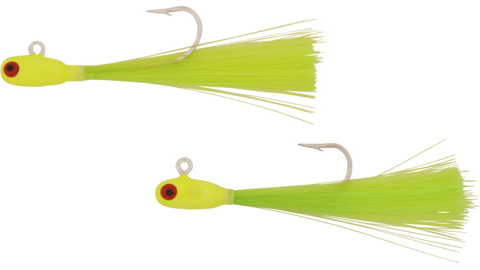 H&amp;H Lure Company H&amp;H Mag Redfish Rig, 40LB, 1/4oz, Chartreuse/Chartreuse, IMRFR80-05