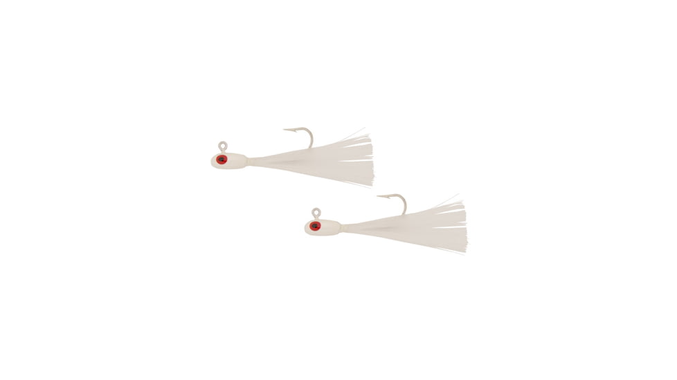 H&amp;H Lure Company H&amp;H Speck Rig, 1/8oz, White/White, ISR60-04