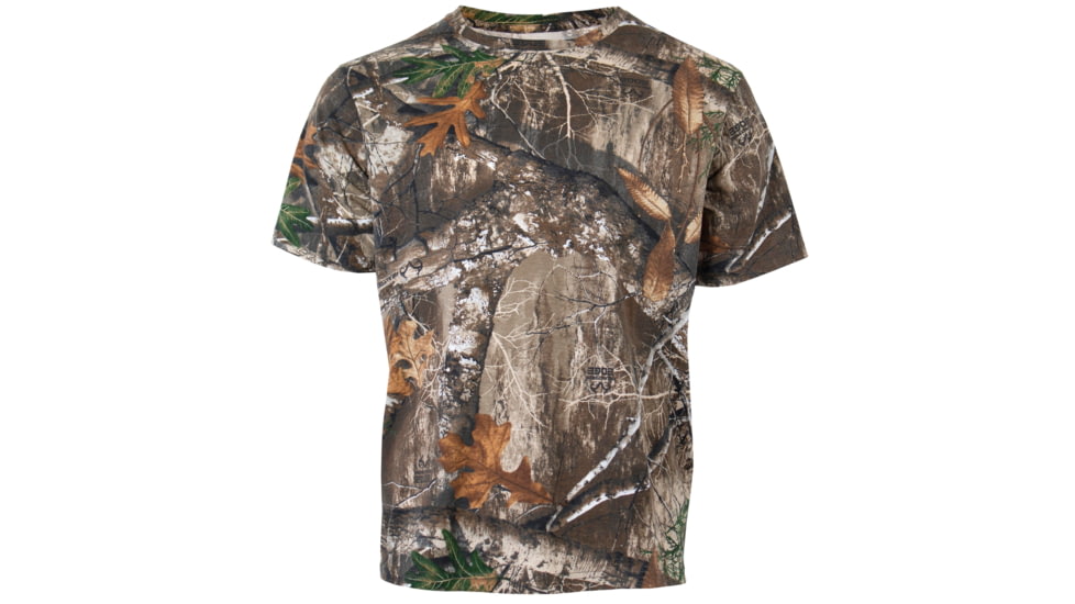 Habit Bear Cave Camo Short Sleeve Tee - Men's, Realtree Edge, Medium, TS10005-922-M