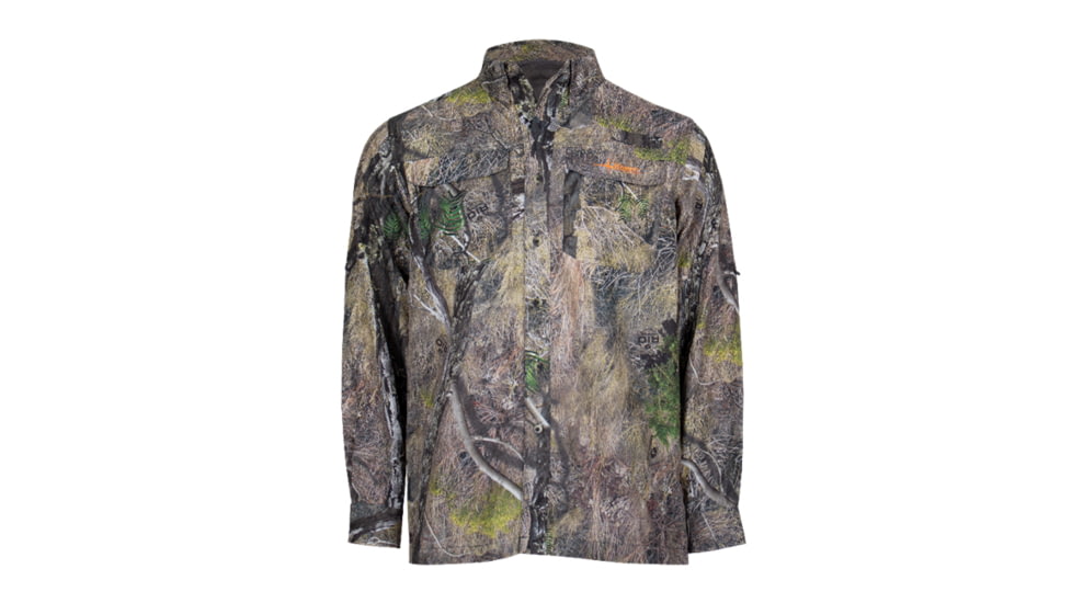 Habit Hatcher Pass Camo Guide Long Sleeve Shirt - Mens, Mossy Oak Rio, 3XL, TS1477-0B4-3X
