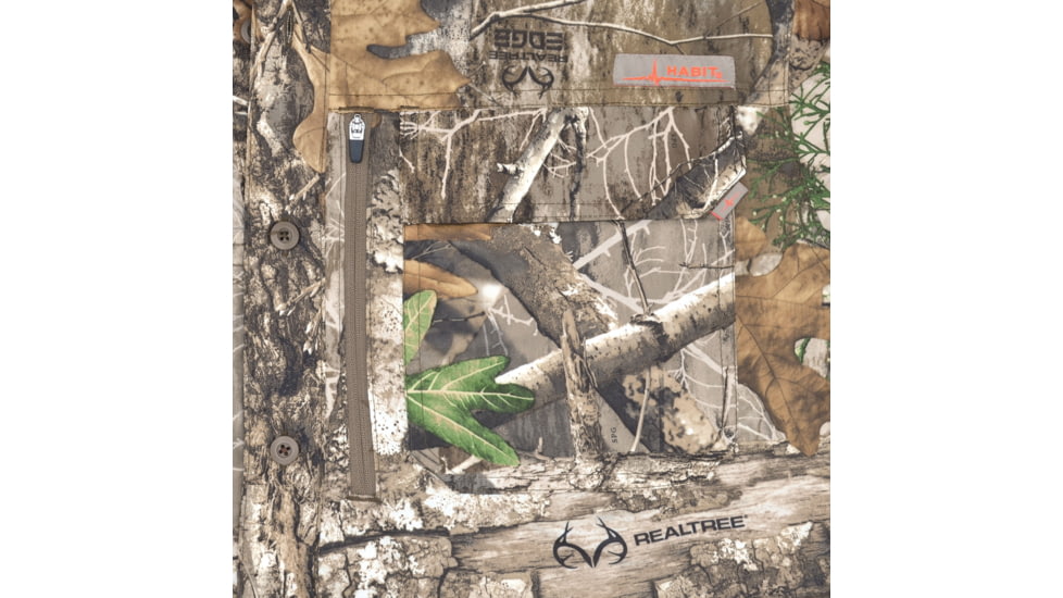 Habit Hatcher Pass Camo Guide Long Sleeve Shirt - Mens, Realtree Edge, Large, TS1477-922-L
