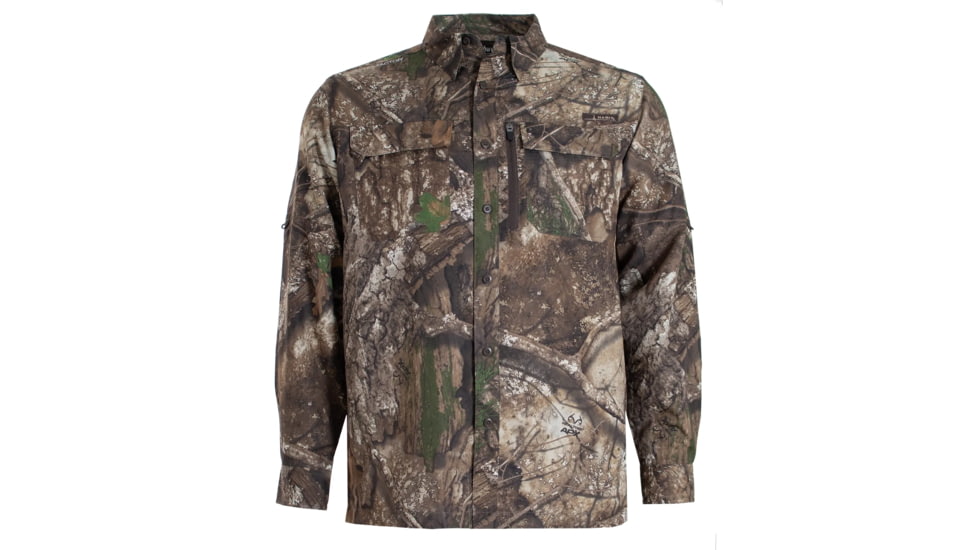 Habit Hatcher Pass Camo Guide Shirt - Men's, Long Sleave, Realtree APX, 4XL, TS10409-R-8-6-4X-8P9