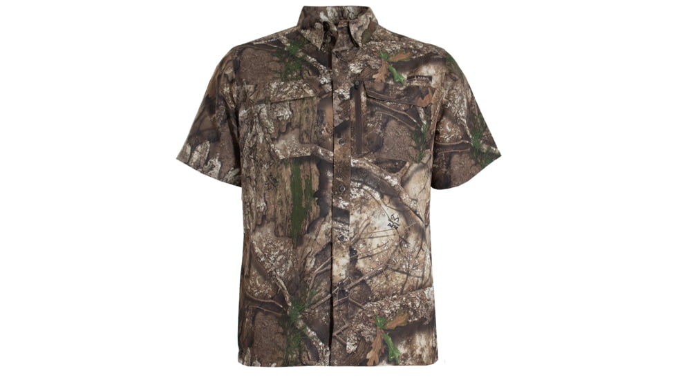 Habit Hatcher Pass Camo Guide Shirt - Men's, Short Sleave, Realtree APX, 4XL, TS1476-R-8-6-4X-8P9