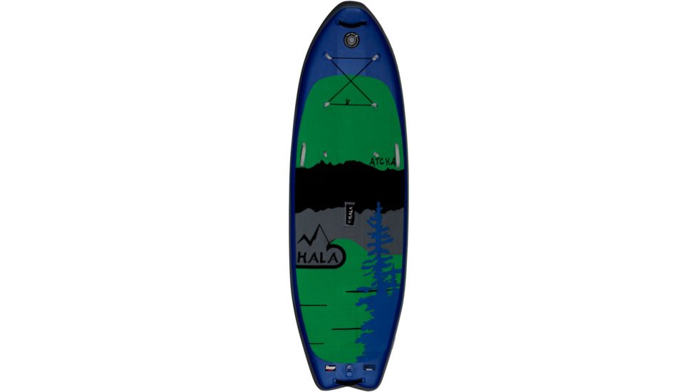 Hala Atcha Inflatable SUP Board-Blue/Green