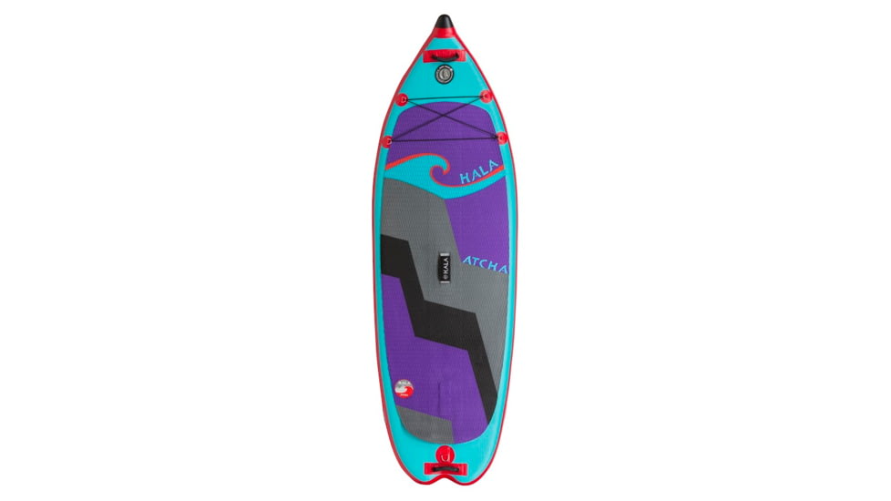 Atcha - Limited Red Rail Edition with Stomp Box Inflatable SUP Board-Turquoise