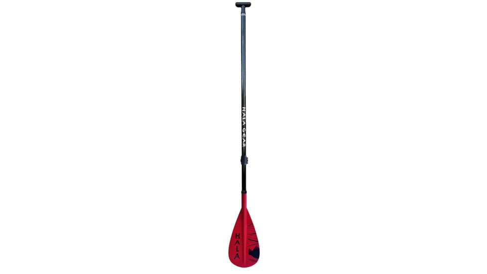 Hala Grafik Travel 3pc Fiberglass SUP Paddle-Red