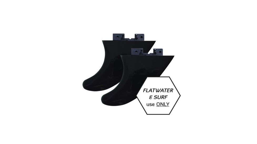 Hala Gummy  Hard Side Bite Click Fins, 4.5 in, Black AC17BF02