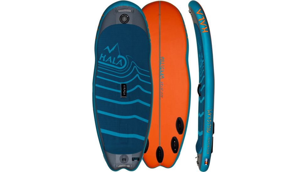 Hala Milligram Inflatable Sup Board, w/Backcountry Rolling Backpack, Small, BD17MG01