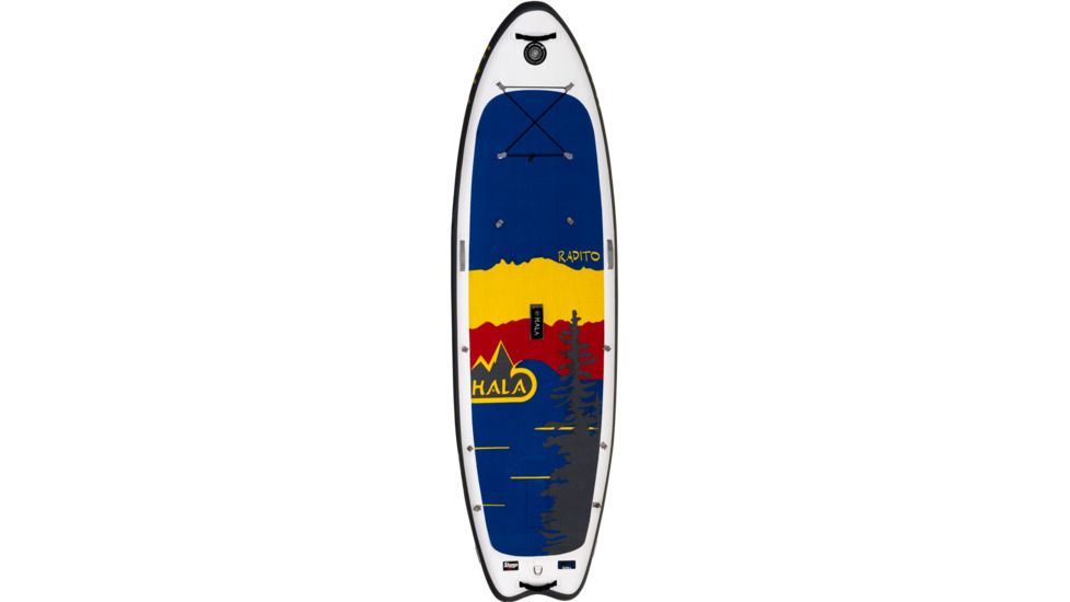 Hala Radito Stomp Box Inflatable Sup Board, w/Backcountry Rolling Backpack, BD17DT01