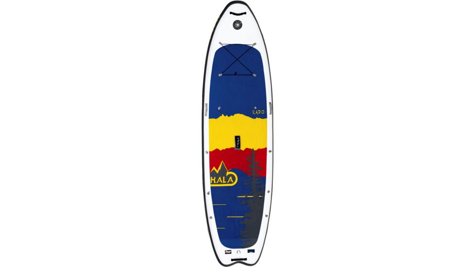 Hala Rado Stomp Box Inflatable Sup Board, w/Backcountry Rolling Backpack, BD17AD01