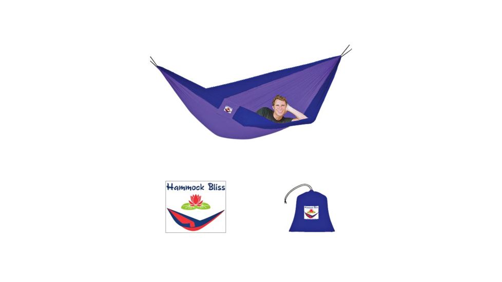 Hammock Bliss  Double Blu/purpl D BLISS BP