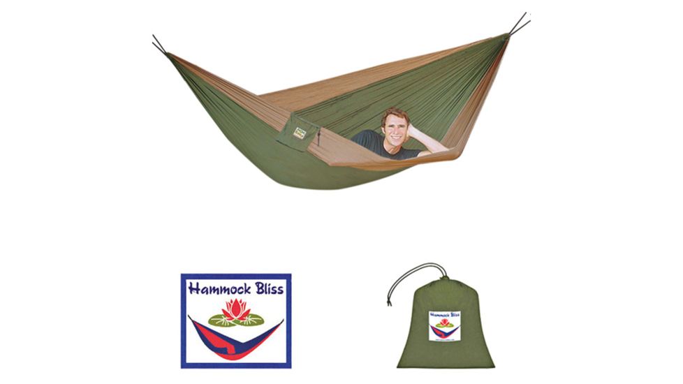 Hammock Bliss  Double Tan/green D BLISS TG