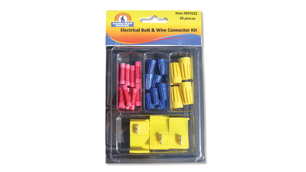 Handi-Man Marine Butt &amp; Wire Connector Kit - 25 Pieces 64966