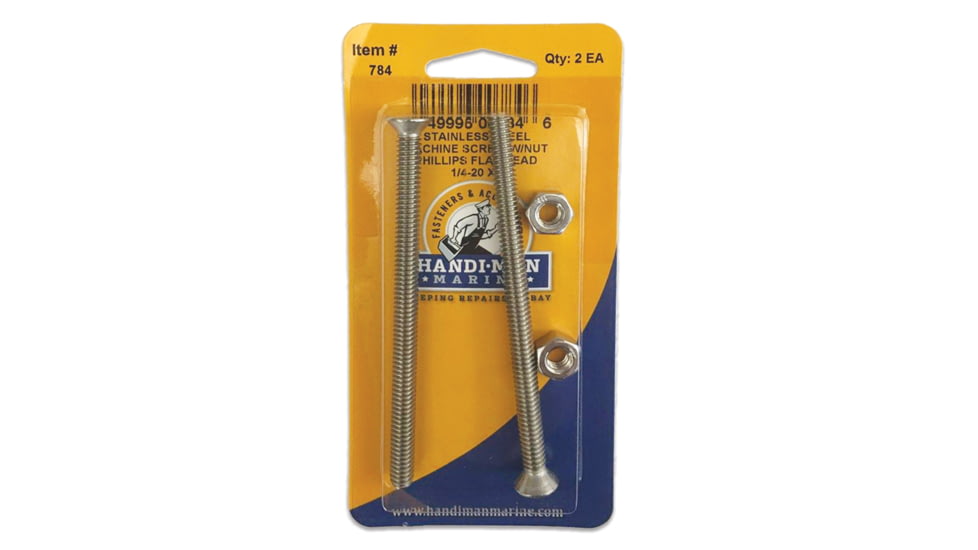 Handi-Man Marine Phillips Machine Flat Screw - 1/4-20 x 4 71713