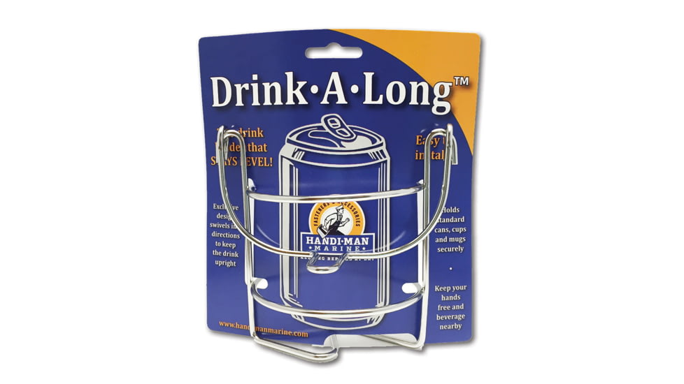 Handi-Man Marine Screw Mount Drink Holder Drink-A-Long 64961