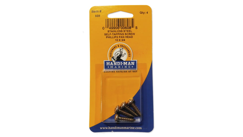 Handi-Man Marine Self Tapping Pan Head Screw Phillips 69254