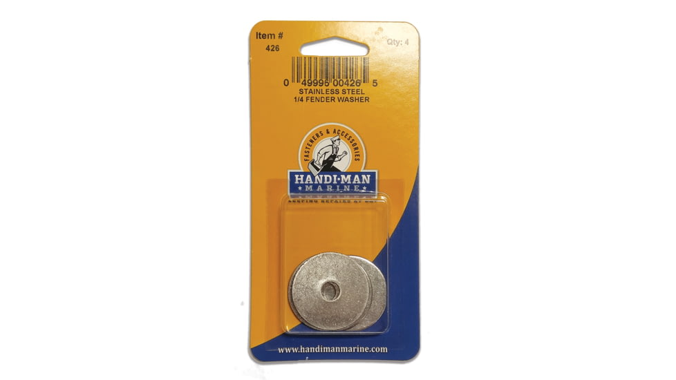 Handi-Man Marine Stainless Steel Fender Washer - 1/4" 70326