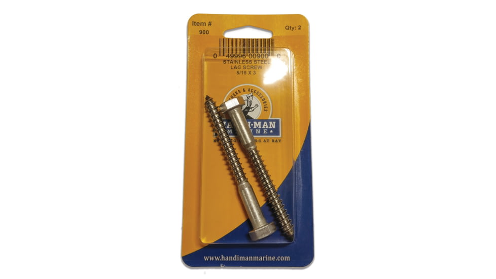 Handi-Man Marine Stainless Steel Lag Screw - 3/8 x 2 70341