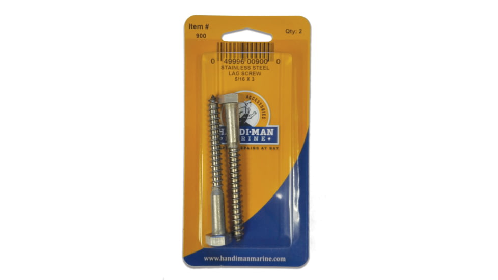 Handi-Man Marine Stainless Steel Lag Screw - 5/16 x 3 70339