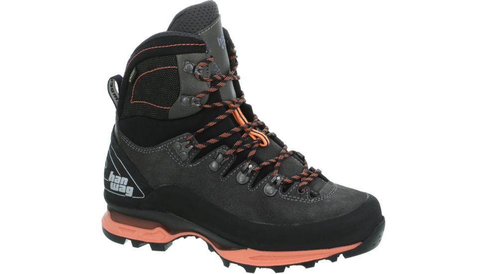 Hanwag Alverstone II GTX Mountaineering Boot - Womens, Asphalt/Orink, Medium, 8 US, H200901-64232-8