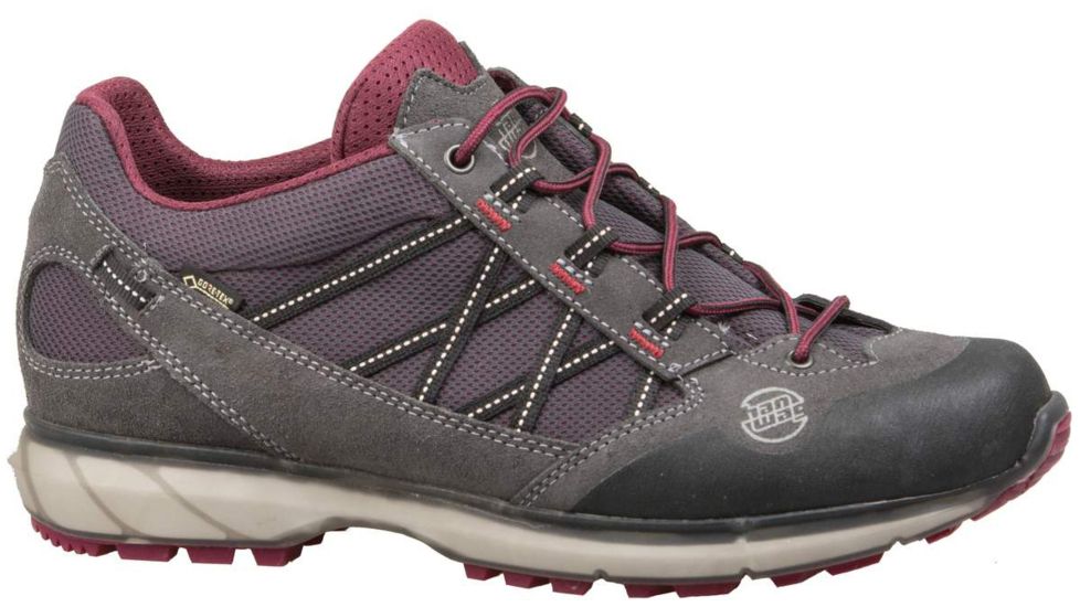 Hanwag Belorado II Tubetec GTX Hiking Shoes - Womens, Asphalt/Orink, Medium, 9 US, H201401-64232-9