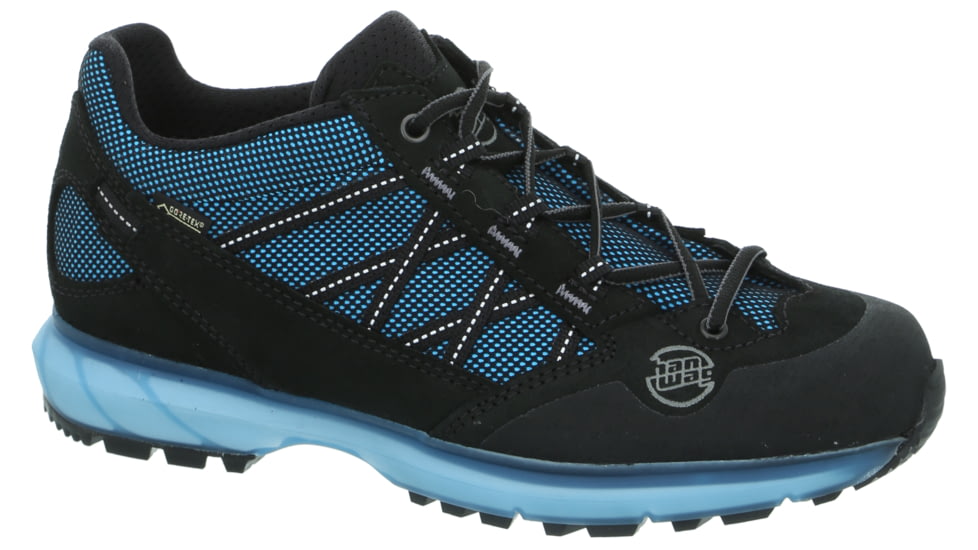 Hanwag Belorado II Tubetec GTX Hiking Shoes - Womens, Black/Ocean, Medium, 6 US, H201401-12490-6