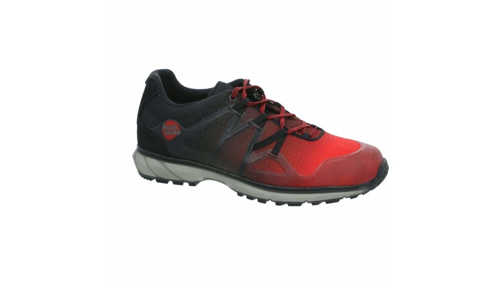 Hanwag Bendigo Tubetec GTX - Mens, Black/Red, Medium, 13, H200600-12055-13