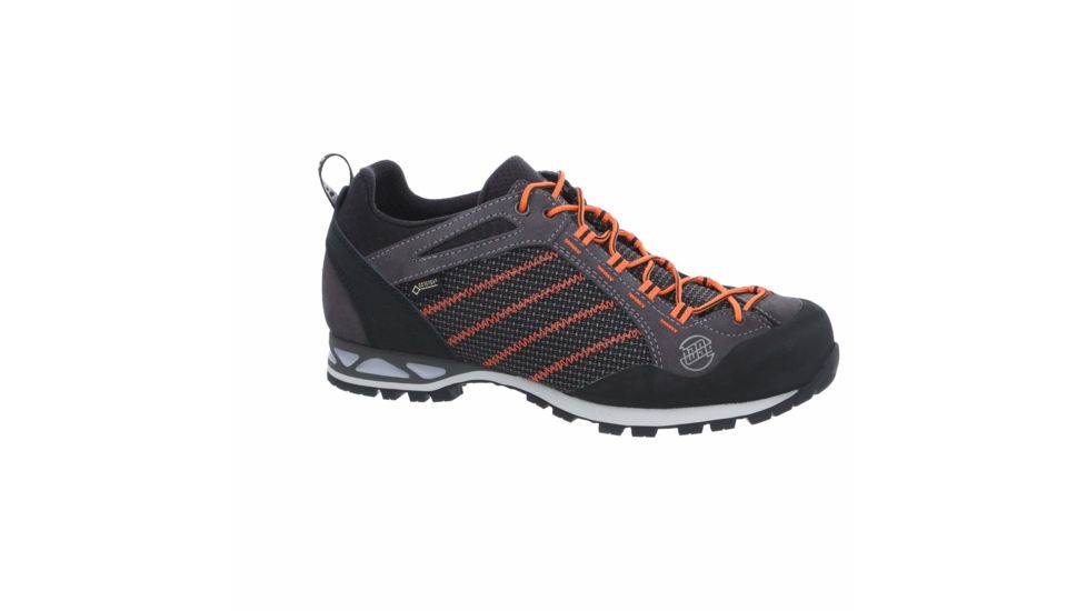 Hanwag Makra Low GTX - Mens, Asphalt/Orange, Medium, 10.5, H11120-64023-10.5