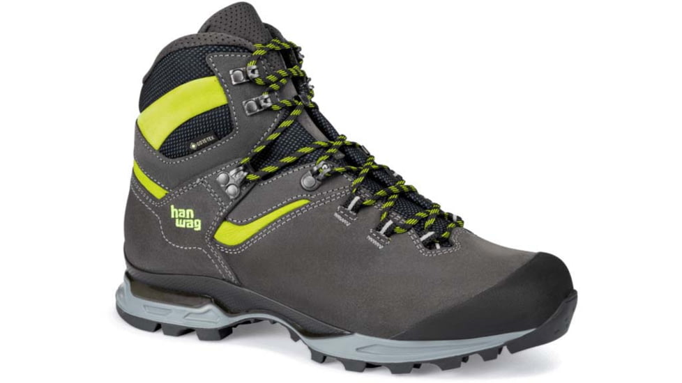 Hanwag Tatra Light GTX Hiking Boots - Mens, Asphalt/Yellow, 11, H202500-064062-11