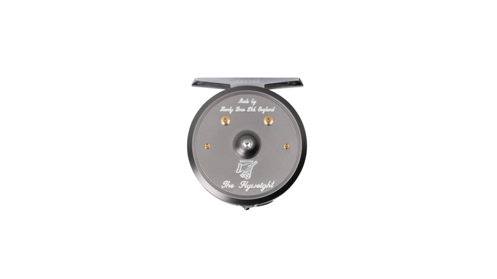 Hardy Hardy Bros Lightweight Fly Reel, 1.0/1, Right/Left, FLYWEIGHT, Grey Silver, HRELTWFLY