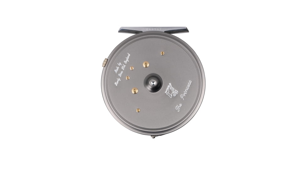 Hardy Hardy Bros Lightweight Fly Reel, 1.0/1, Right/Left, PRINCESS, Grey Silver, HRELTWPRI