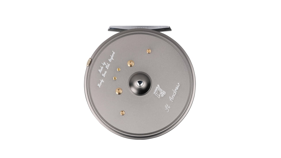 Hardy Hardy Bros Lightweight Fly Reel, 1.0/1, Right/Left, ST ANDREW, Grey Silver, HRELTWAND