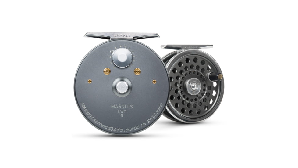Hardy Marquis LWT Fly Reel, 1.0/1, Right/Left, 2/3, Gun Metal, HREMARG010