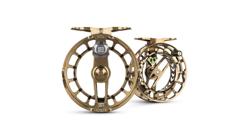 Hardy Ultraclick UCL Fly Reel, 1.0/1, Right/Left, 3000, Olive Bronze, HREUCLBZ020