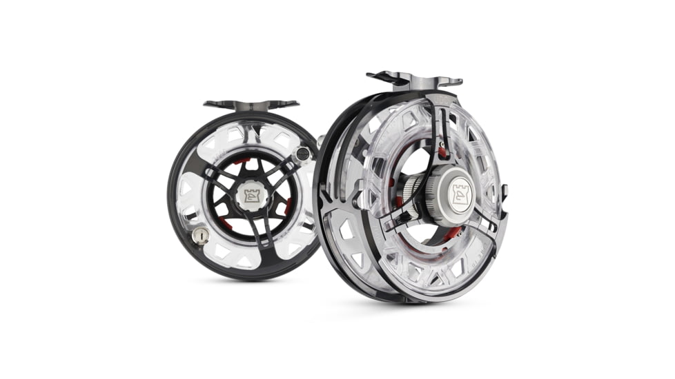Hardy Ultradisc Cassette Fly Reel, 1.0/1, Right/Left, 7000, Gun Metal Silver, HRE70UDC