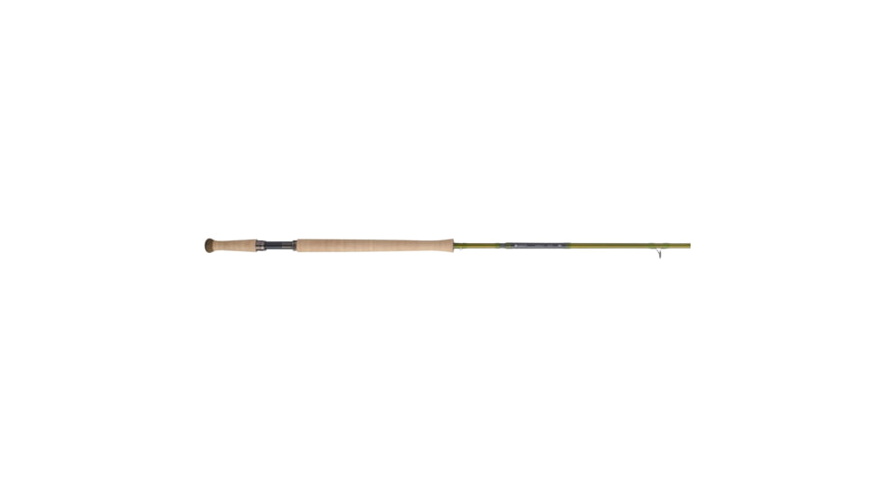 Hardy Ultralite NSX DH Fly Rod, Handle Type TPSF, 15ft. 6in. Rod Length, Medium Fast Action, 6 Pieces, Green Pearl, HROULTSP15.6FT