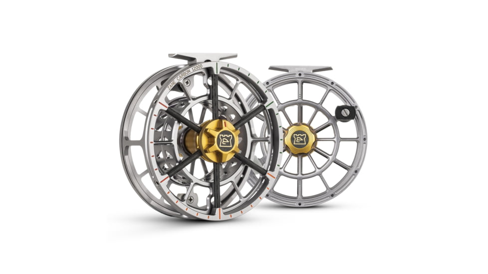 Hardy Zane Carbon Fly Reel, 1.0/1, Right/Left, 6000, Gun Metal, HREZANCA010