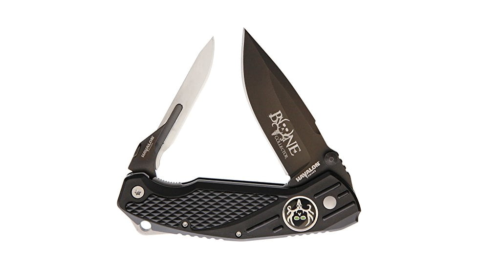 Havalon Bone Collector Rebel Knife, Clampack, Black, XTC-BCB