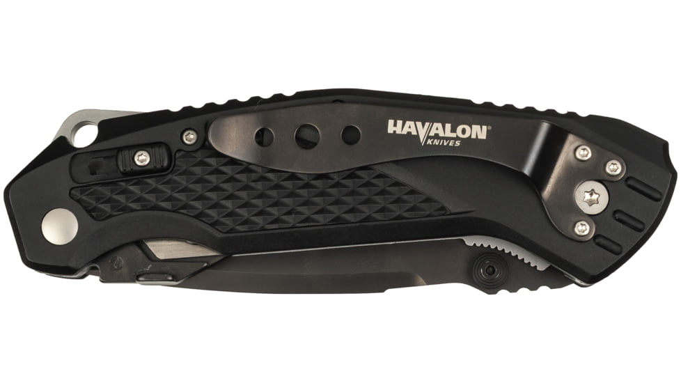 Havalon Bone Collector Rebel Knife, Clampack, Black, XTC-BCB