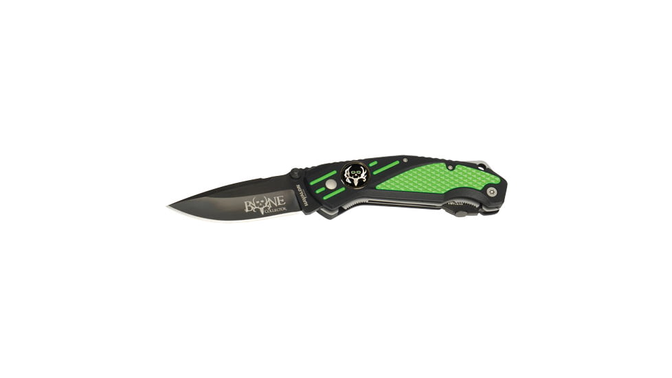 Havalon Bone Collector Rebel Knife, Clampack, Green, XTC-BCG