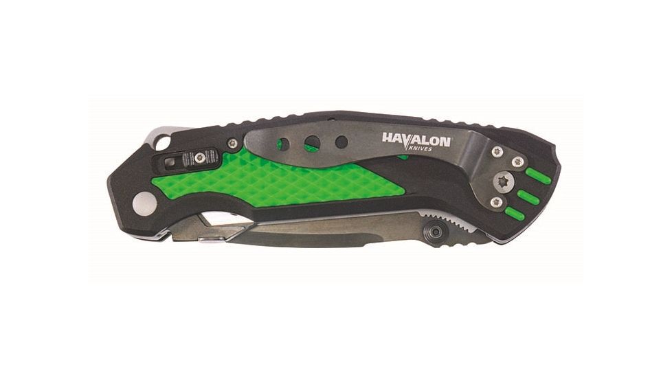 Havalon Bone Collector Rebel Knife, Box, Green, XTI-BCG