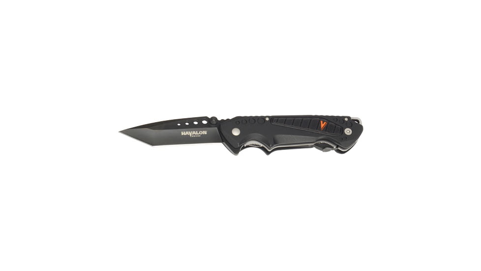 Havalon EXP Folding Knife, Clampack, Black, XTC-EXP