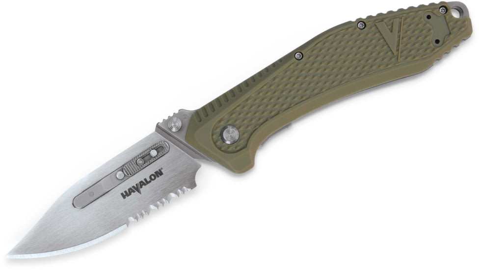 Havalon Knives Redi Edc Od Green W/ 6 #60a Blades
